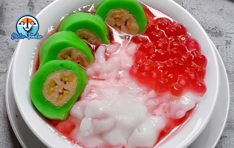 Es Pisang Ijo Makassar