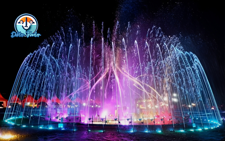 Taman Air Mancur Pelangi Surabaya